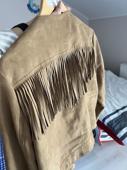 Куртка коричнева 14 розмір L