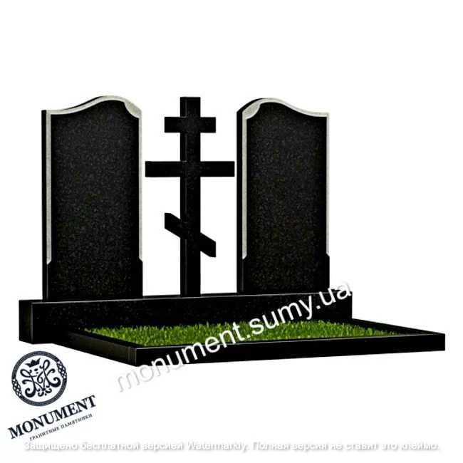 Подвійні гранітні памʼятники