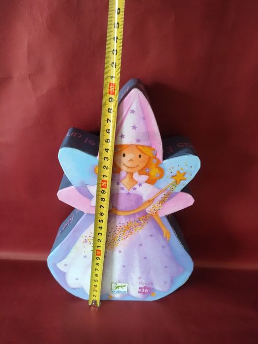 Puzzle plastificado com oferta livro