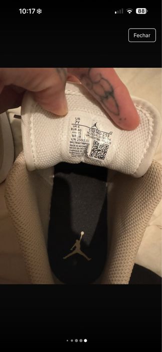 Sapatilhas nike air jordan