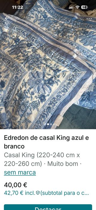 Edredon de casal