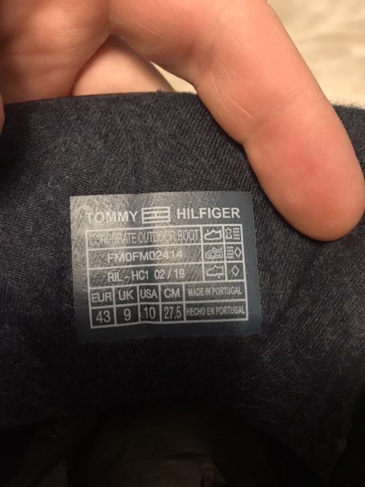 Крутые ботинки Tommy Hilfiger 43р. Ecco lowa timberland