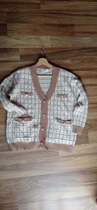 Kardigan sweter z wiskozą rozm L, May By Shining Star