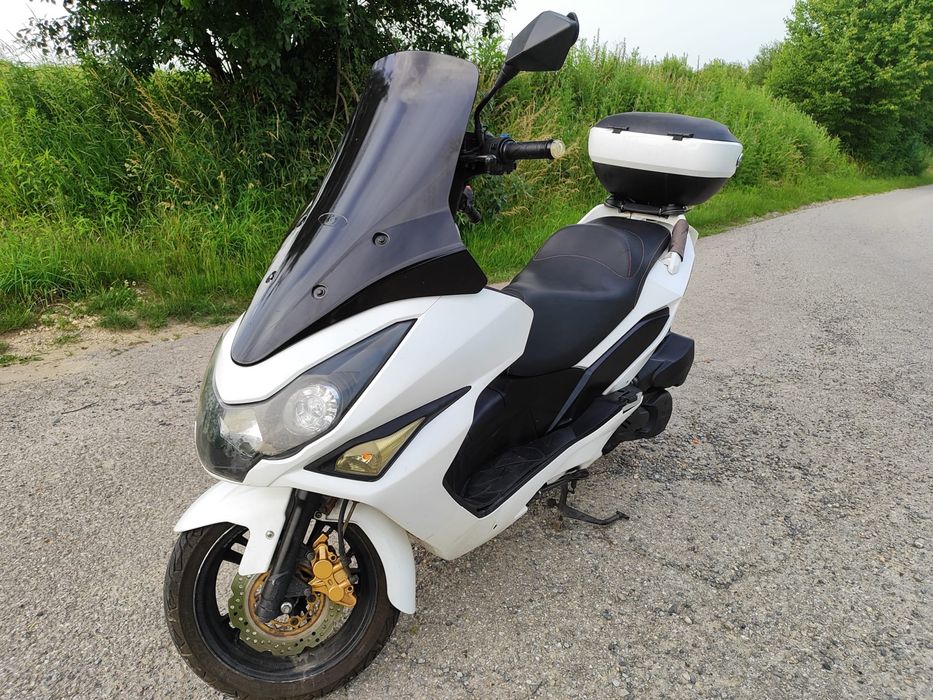 Maxi skuter daelim sv 250 daelim s3 mozliwy transport