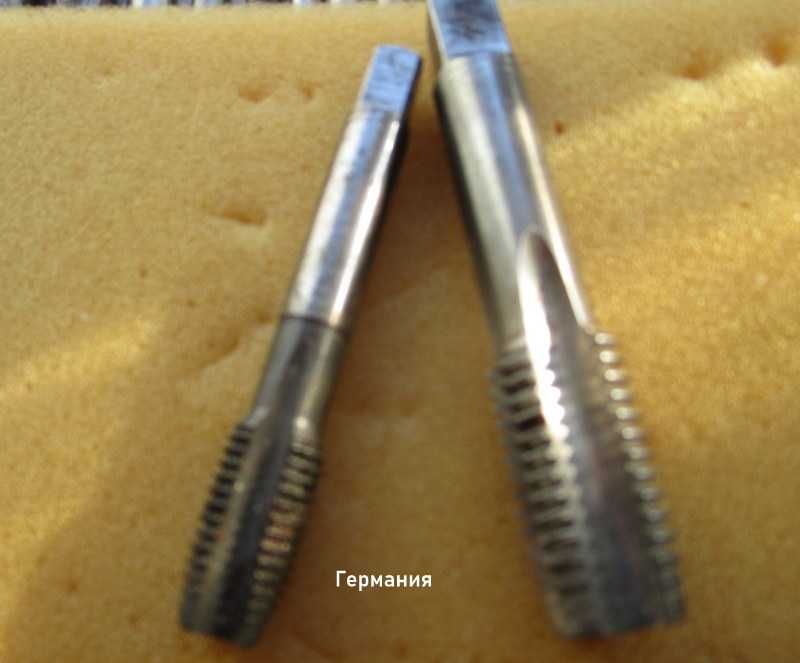 Метчики и плашки времен СССР