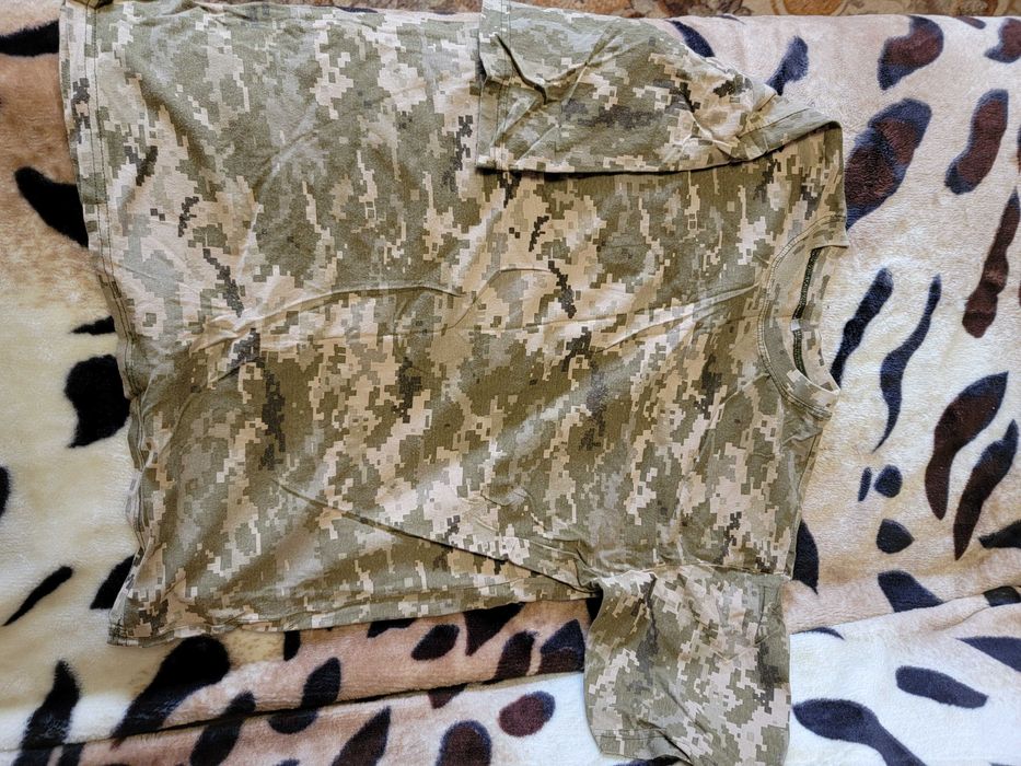Футболка військова, польова, піксель, рукав короткий, р.46/4.