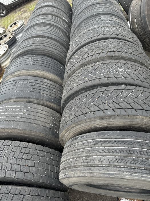 Шины резина скаты грузовые ведущие, руль 315/70 R22.5 до 11 мм остатка