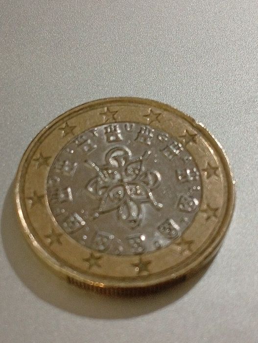 1 Euro, 2007, Portugal Mapa Antigo