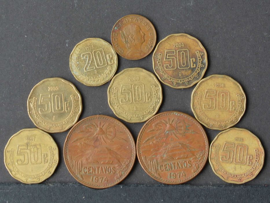 Lot of 10 coins - OLX X10188