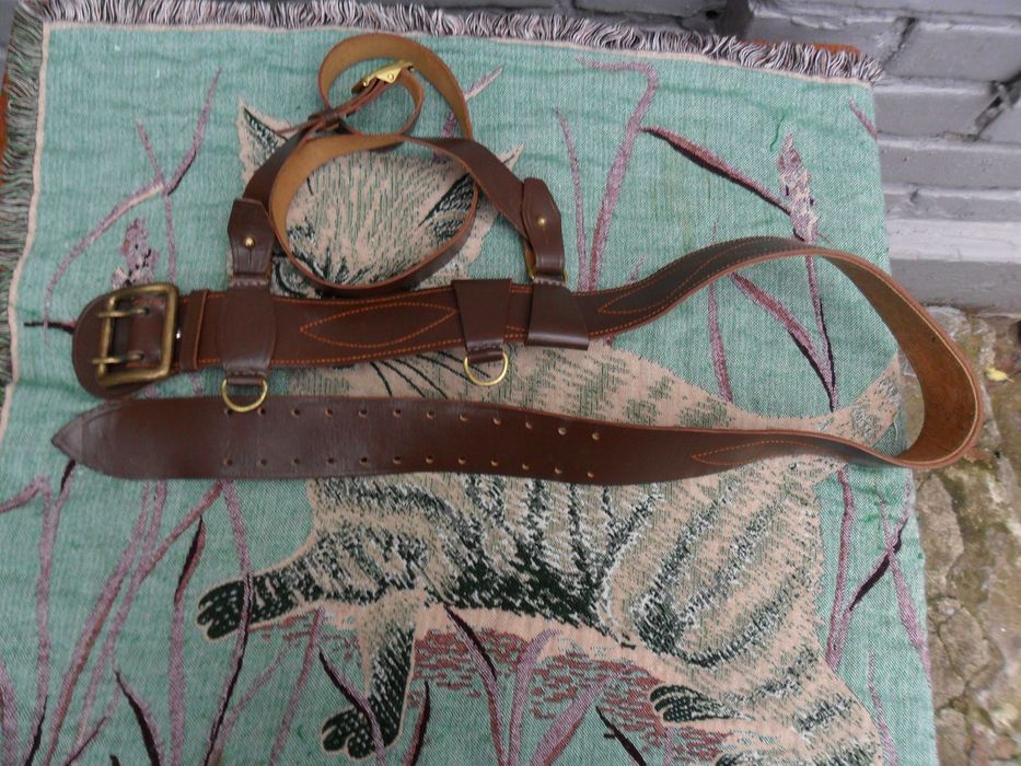 Ремень офицерский-портупея  номер-2  Новый-тех времен 1978-г