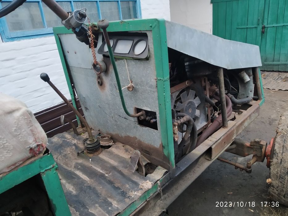 Саморобний трактор