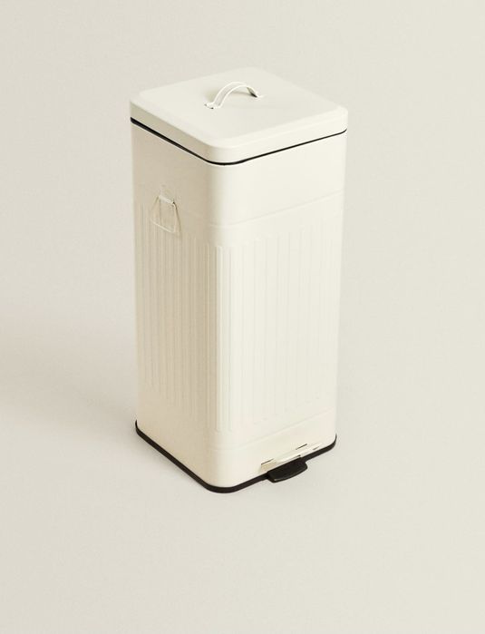 Industrial zara Duży Kosz metalowy na śmieci