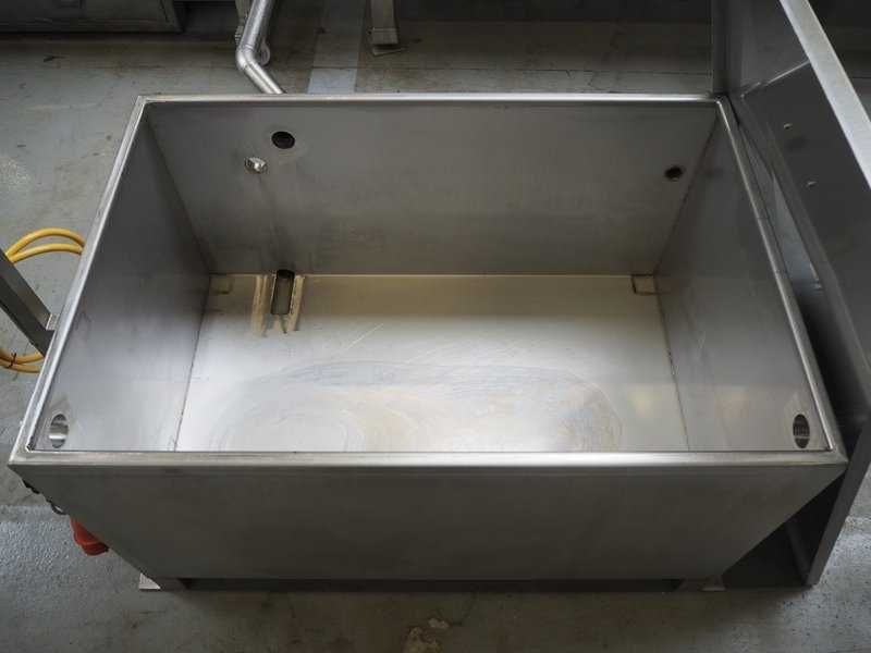 Tanque aço inox para filtragem de liquidos