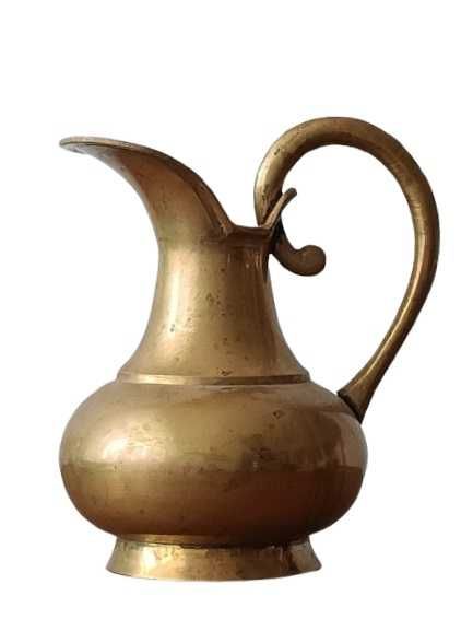 Masywny Mosiężny Dzban