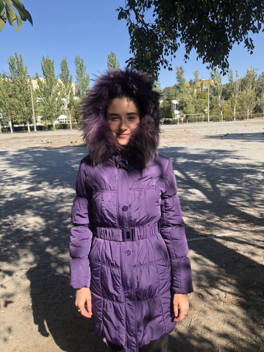Пуховик зимний женский