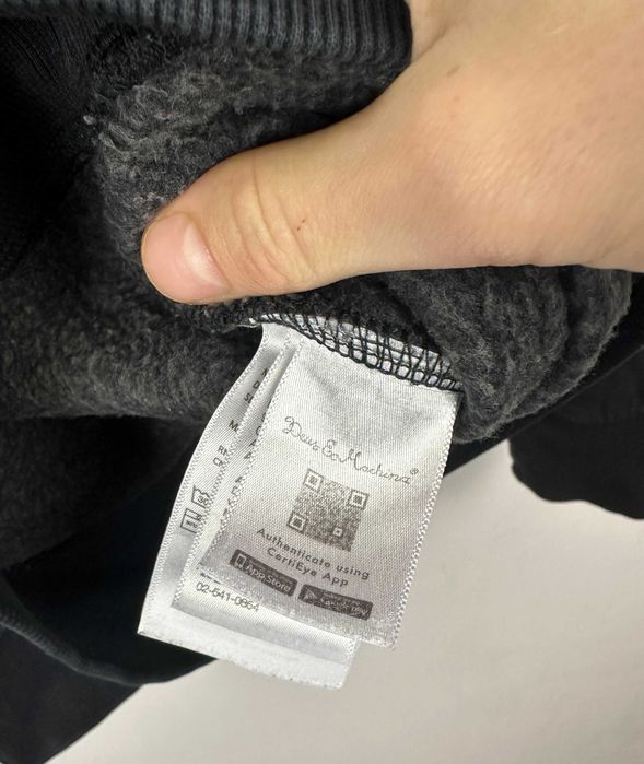 Bluza DEUS EX MACHINA czarna męska oversize XL