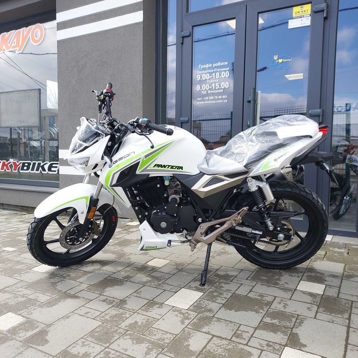Мотоцикл Geon PANTERA 250, повітряно-масляне охол, доставка, гарантія