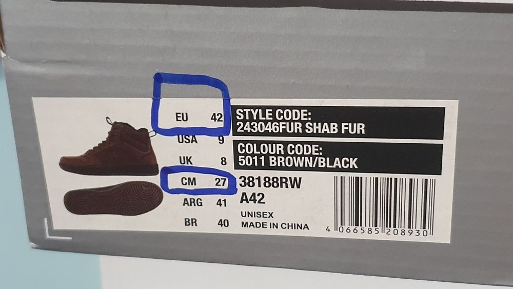Buty nowe ocieplane na zimę marki Kappa rozmiar 42 / wkładka 27 cm
