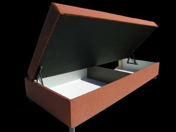 Tapczan łóżko z pojemnikiem na pościel 80