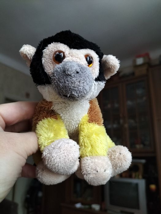 Игрушки собака на руку, белка,обезьянка