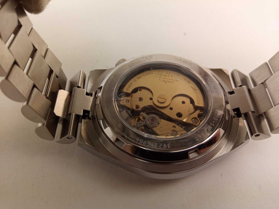 Японские мужские часы Citizen NJ0150-56Z сапфир, механика, автозавод