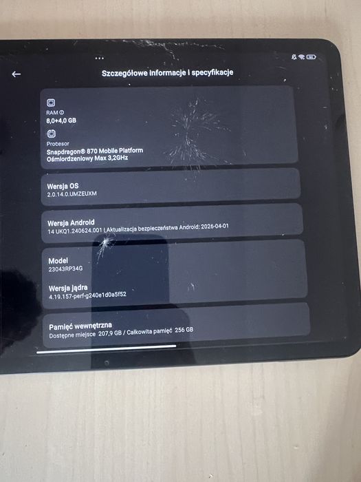 Tablet Xiaomi Mi Pad 6 8/256
