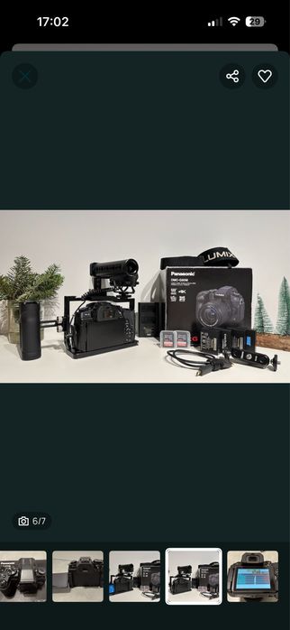 Lumix g80 body + dodatki