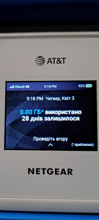 Netgear Nighthawk M6 (MR6110) 5G WiFi 6E укр.мова
