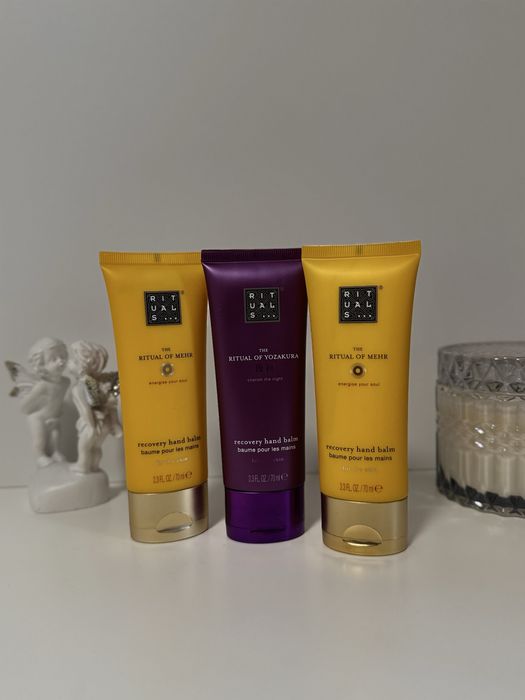Крем, лосьйон для рук Rituals Homme, Ayurveda, Mehr, Yozakura та інші