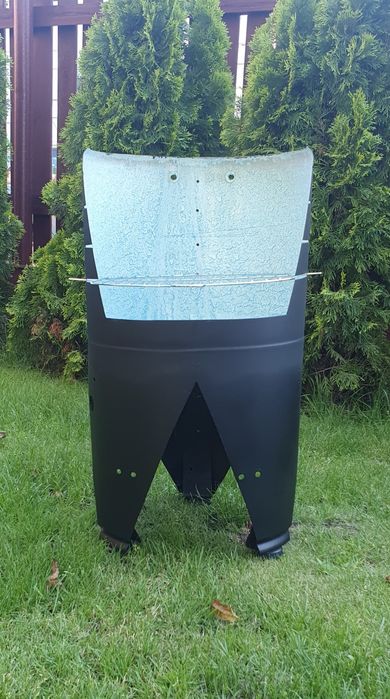 Grill stalowy emaliowany