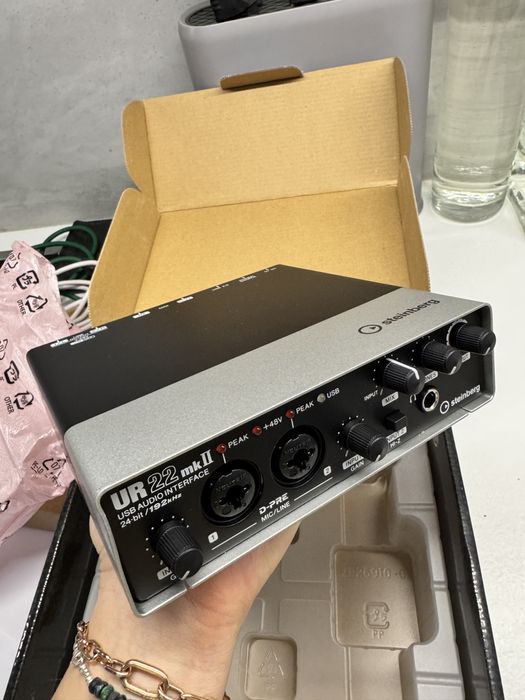 USB аудіоінтерфейс Steinberg UR22 MKII аудіокарта звукова карта