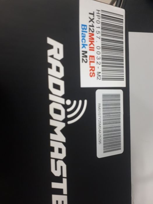 Пульт radiomaster tx12 mk2 новий + якісні акумулятори