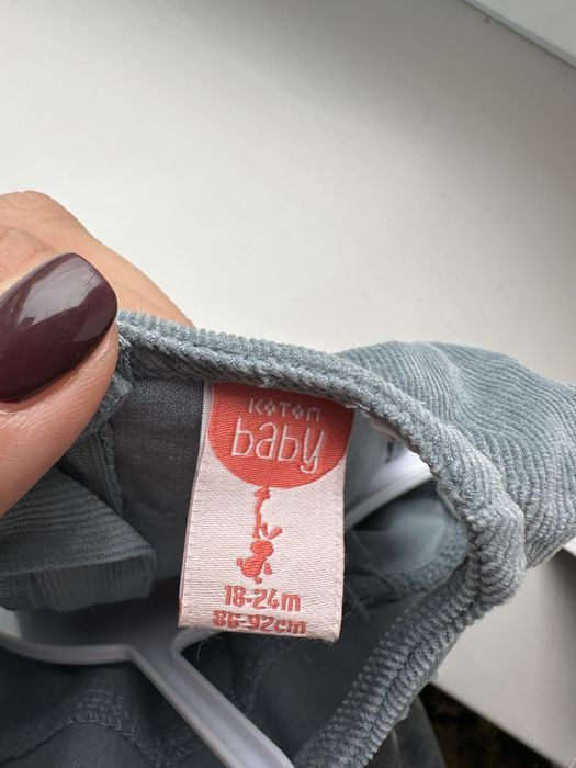 Нова вельветова сукня на дівчинку 1.5-2 роки