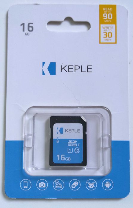 KEPLE Karta pamięci SD 16 GB