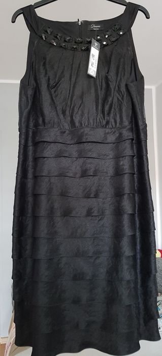 super sukienka wieczorowa c&a, dresses yessica, 46, kryjącą niedoskona