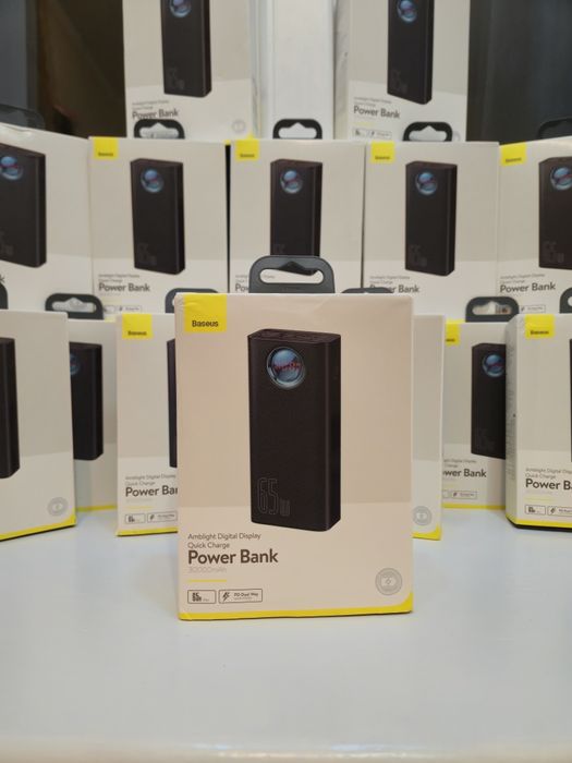 Павербанк Baseus Amblight 30000mAh black 65W (PPLG-A02)