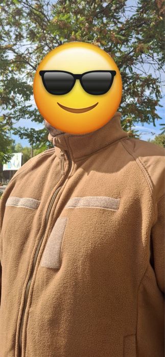 Кофта флісова койот