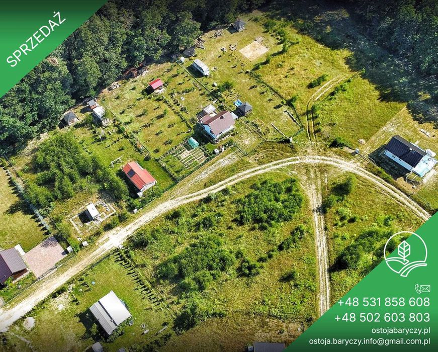 Zamień beton na las! Działka rekreacyjna 500 m² | Krośnice / Dolina Baryczy - Widok 3