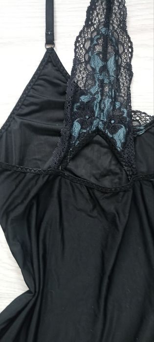 Sexy nightgown lace classy elegant goth haleczka rozmiar S/M