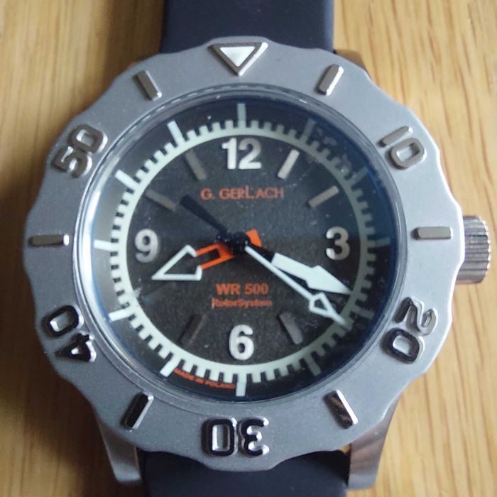 Zegarek Gerlach Batyskaphe 500m
