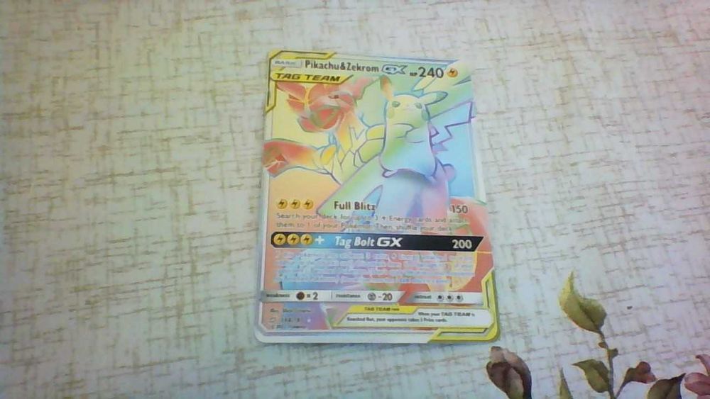 Karta pokemon: Pikachu & Zekrom GX