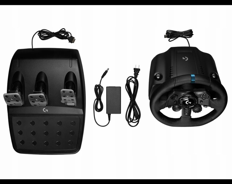 Logitech G923 (xbox,pc) + stojak Vevor