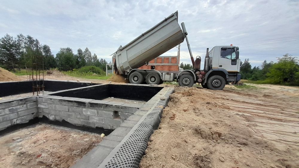 Transport I sprzedaż Piasek,Kruszywa,Kamień Ozdobny,