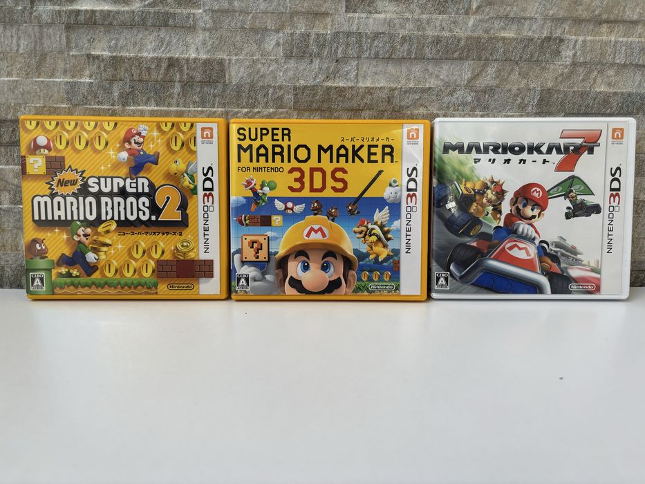 3 гри Mario для Nintendo 3DS
