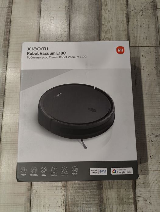 Новий Робот-Пилосос Xiaomi Robot Vacuum E10C: Сухе+Вологе Прибирання