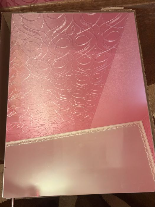 Зеркало в ванную с полочками