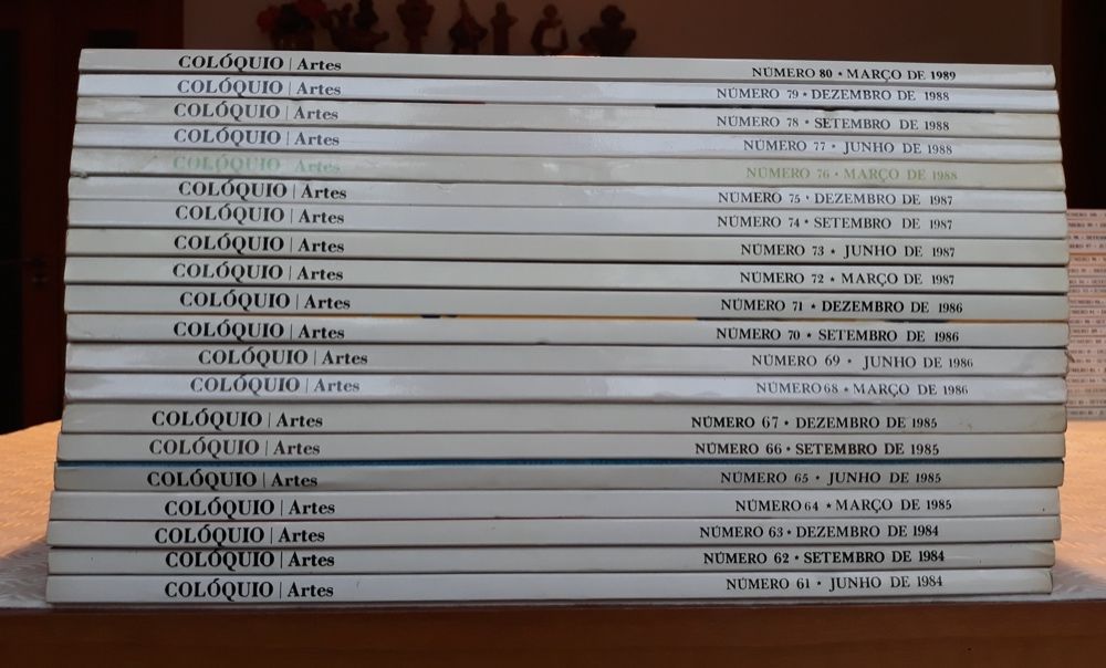 Coleção Completa Revista "Colóquio Artes"