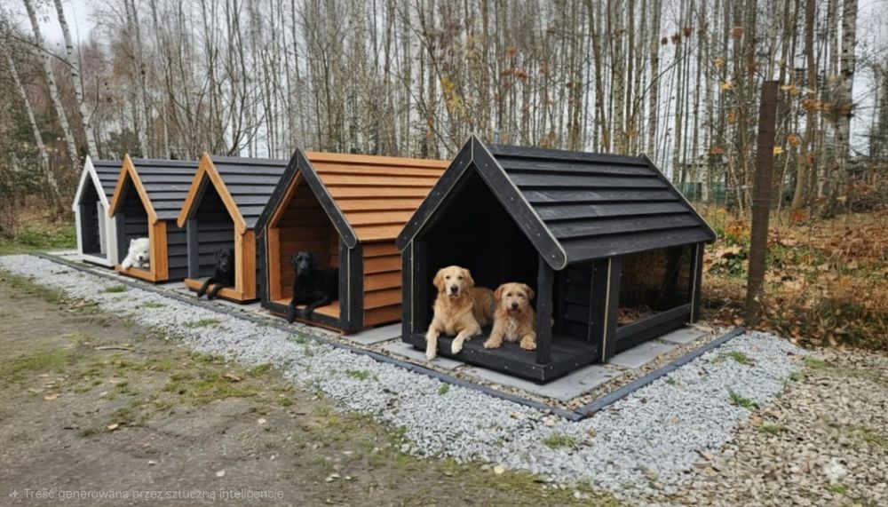Nowe buda dla psa XXL 180kg z oknem