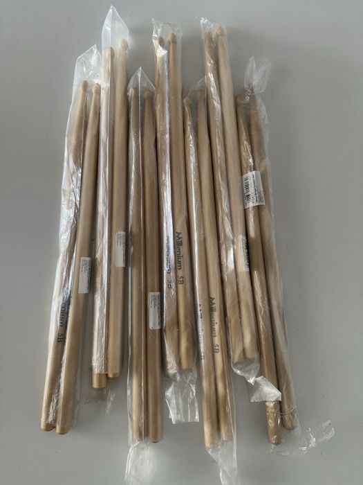 Baquetas 5B bateria marca Millenium