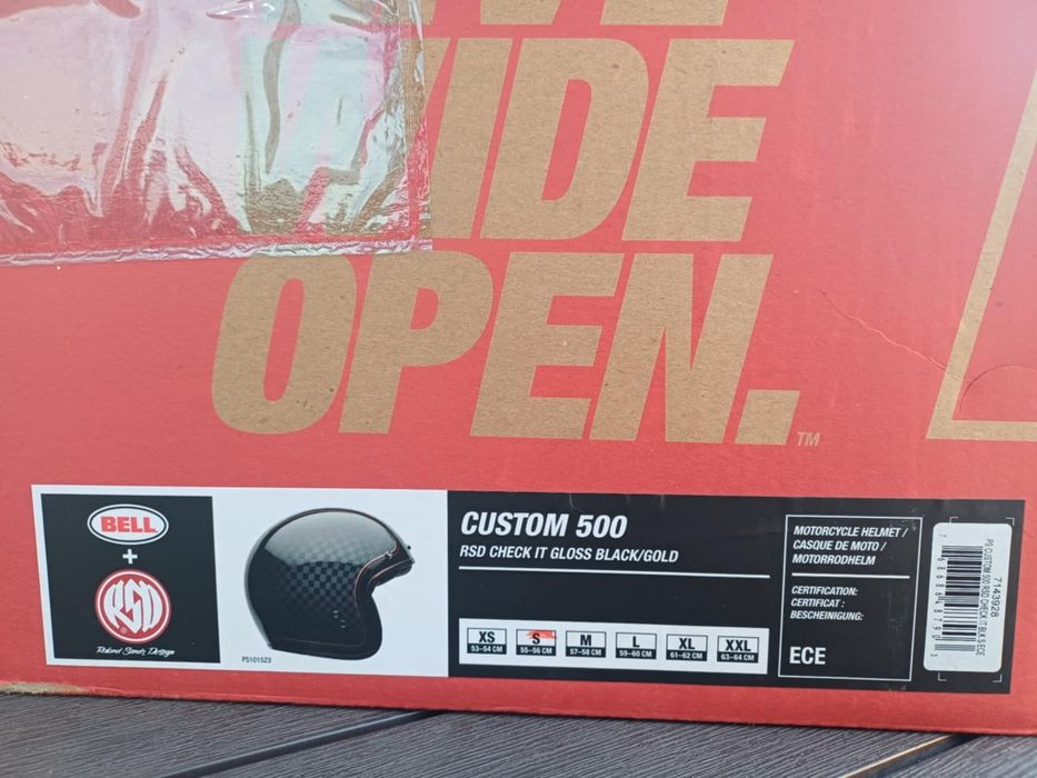 Capacete Bell custom 500